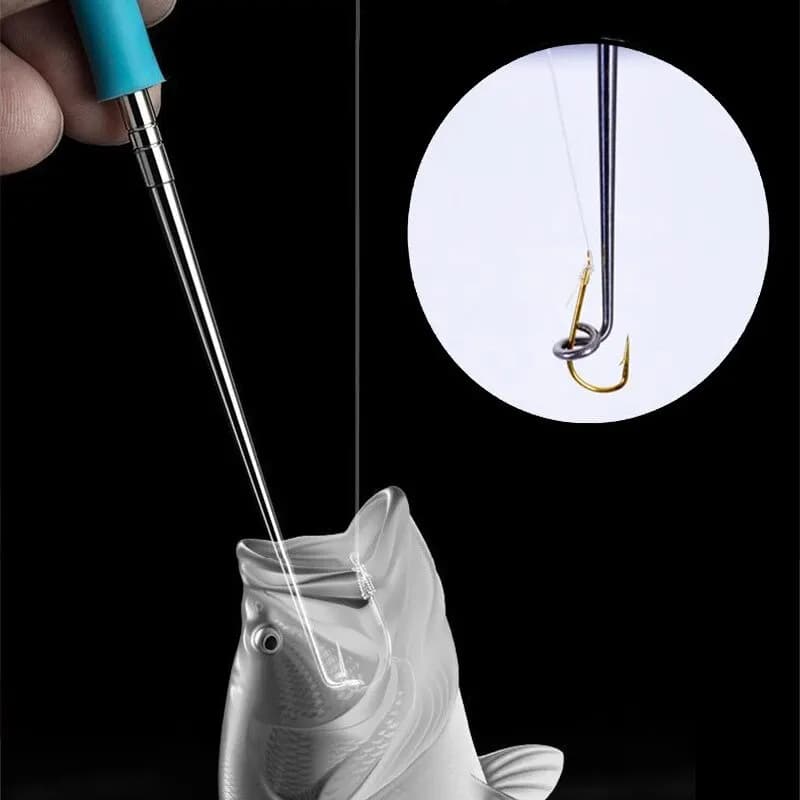 2 dégorgeoirs en acier inoxydable pour retirer les hameçons rapidement sans blesser les poissons