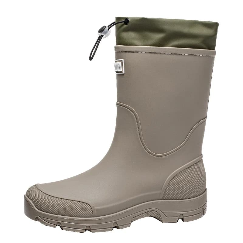 Bottes de pluie unisexes imperméables légères cuisine travail pêche chaussures aquatiques mode