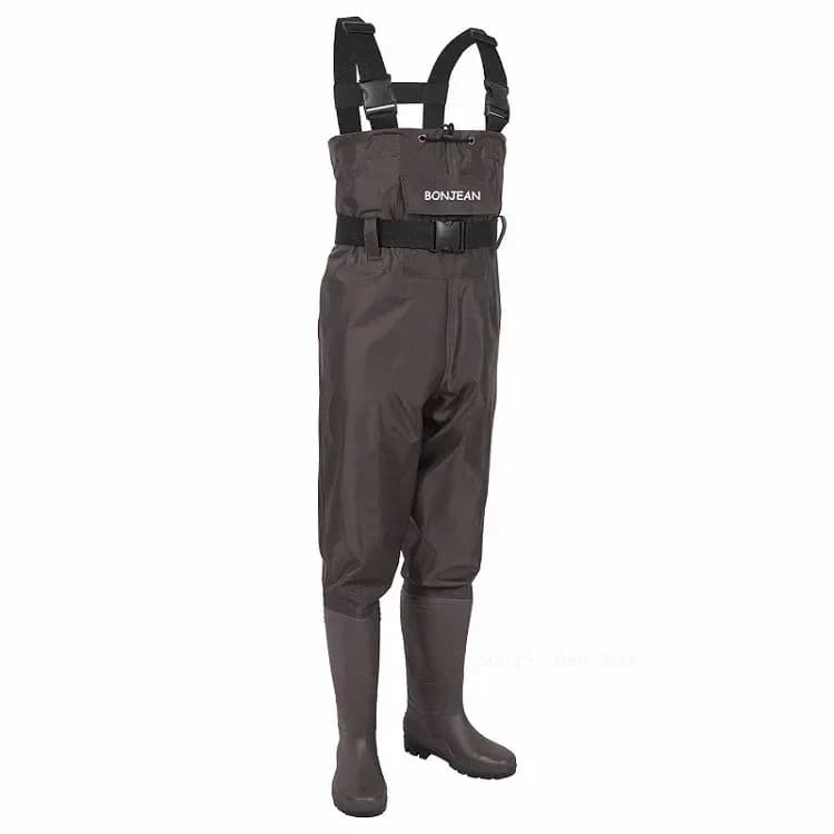 Kit complet waders de pêche avec bottes - Combinaison imperméable pour hommes et femmes adulte