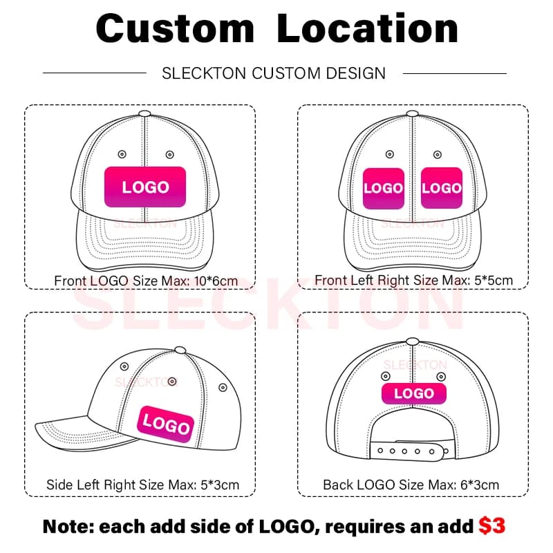 Casquette personnalisable logo camouflage broderie pêche DIY marque impression soleil été