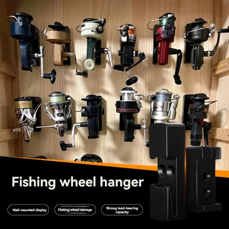 1pcs fishing reel wall hanger fishing reel rack for storage display stand with s