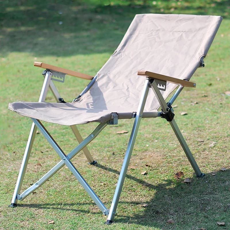 Fauteuil camping Lohascamping 5 vitesses dossier réglable aluminium pliant pêche extérieur
