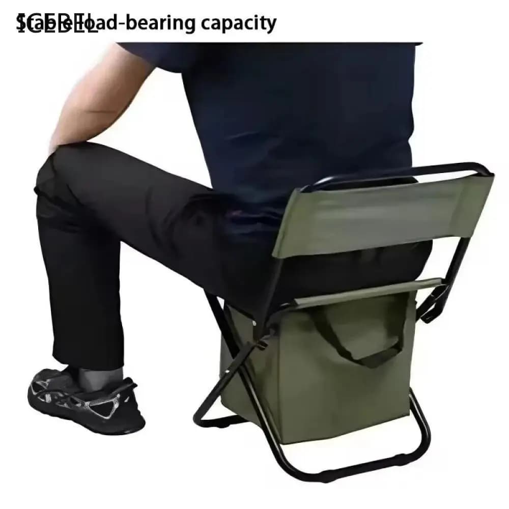 Chaise lune portable pliable démontable pour pêche camping randonnée plage pique-nique