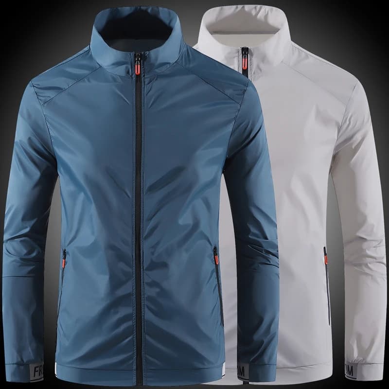 Veste protection solaire été pêche homme - Tissu glacé respirant anti-UV vêtement frais