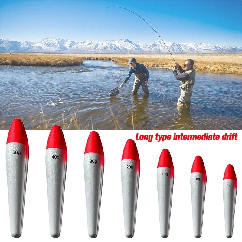 5 flotteurs pêche EVA 2g à 50g - Buoyancy bobber flotador pour pêche au coup et surfcasting