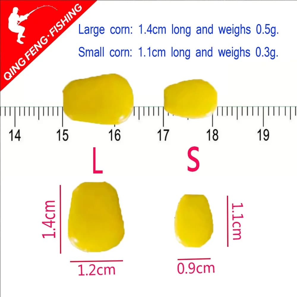 Appâts flottants pour carpe colorés saveur maïs - Boilies pop-up pêche carpe amorce artificielle