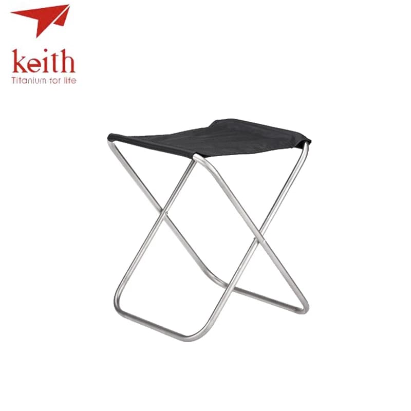 Chaise titane Keith ultralégère 247g pliante camping pêche super légère Ti2501 extérieur