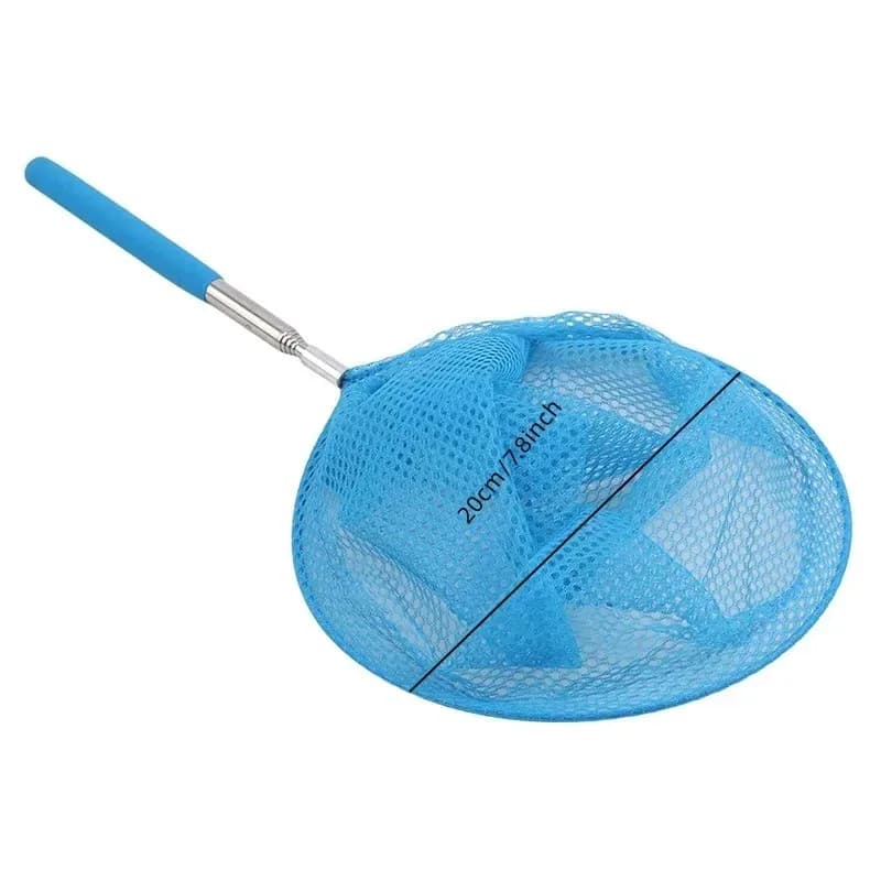 Filet de pêche rétractable portable pour enfants, idéal insectes et papillons, jeu extérieur amusant