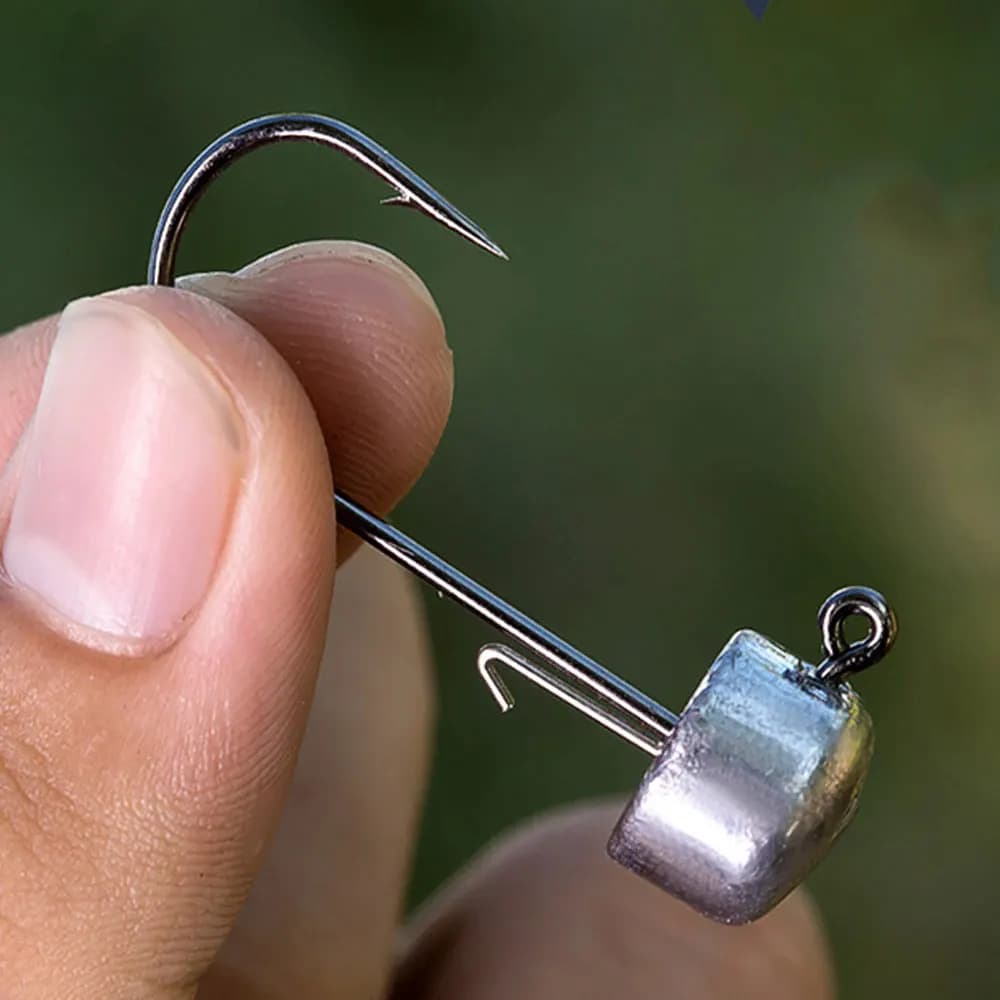 Têtes jig Ned Rig 20 pièces 3.5g à 14g pour leurres souples vers pêche verticale ajing