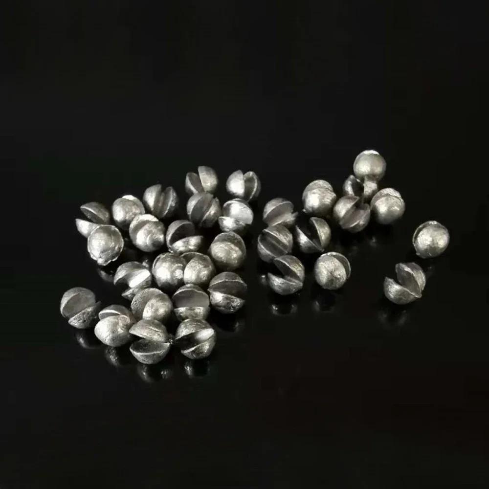 50 plombs split shot ronds pour pêche - Plombs explosion pour flotteur et ligne