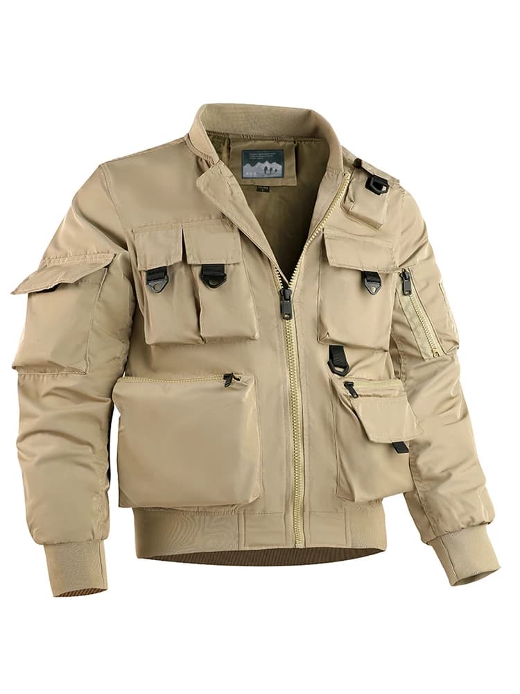 Veste tactique militaire homme imperméable coupe-vent - Veste outdoor polyvalente pour randonnée et sports