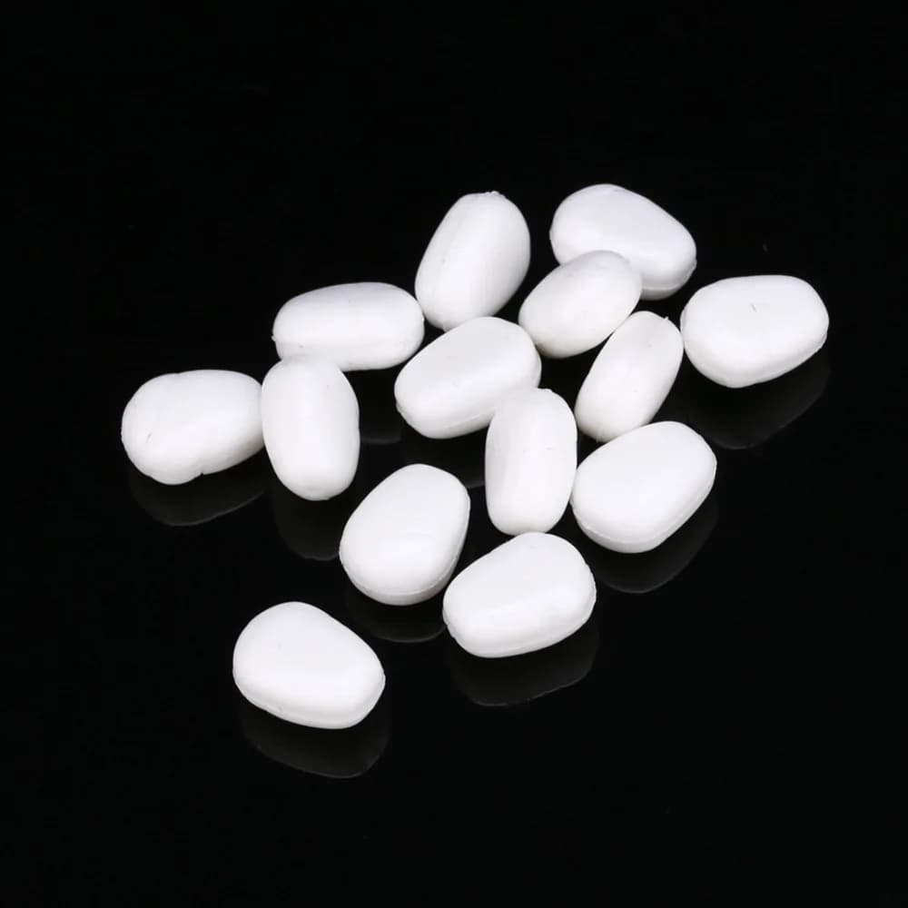 60 appâts maïs artificiels flottants pour carpe - 6 couleurs assorties boîte complète