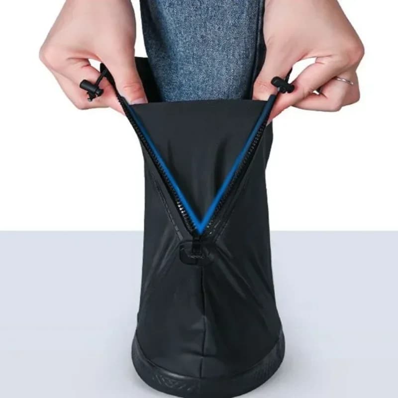 Bottes de pêche imperméables pour hommes 2025 - Bottes caoutchouc hautes sans lacets résistantes