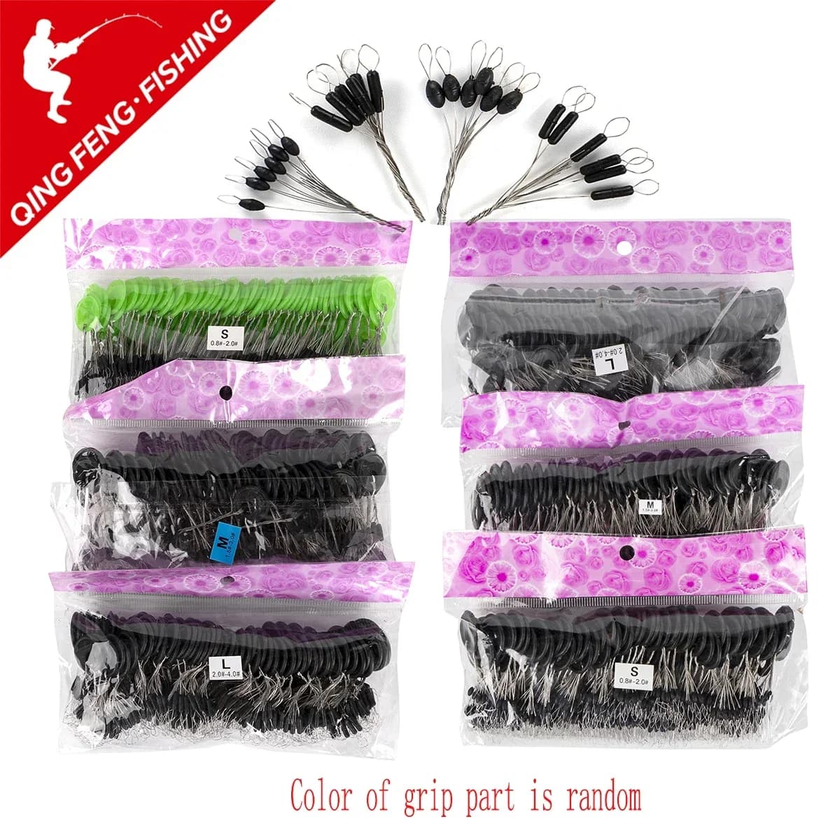 600 pièces stop float ovale en caoutchouc pour pêche à la mouche accessoires leurres spinner