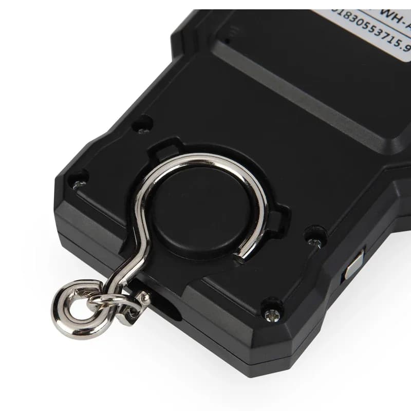 Balance numérique rechargeable pêche 75kg/10g avec mètre ruban - Pèse-poisson LCD haute capacité