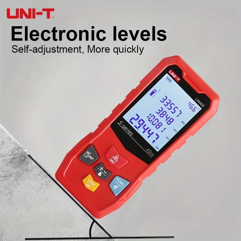 Télémètre laser UNI-T LM série 40-120m portable pour pêcheurs et techniciens extérieurs