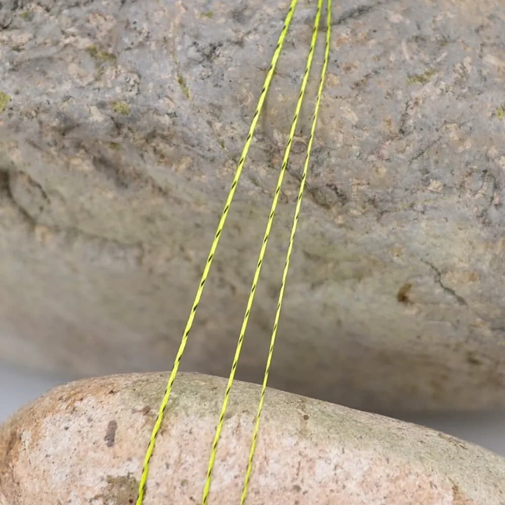 Hirisi Leadcore Braid 20m 8 brins ligne carpe souple avec montage hair rig pour pêche précise