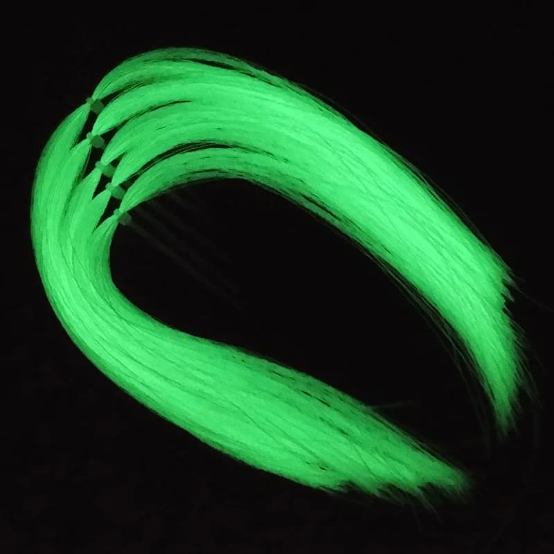 Fil fluorescent UV pour montage de mouches - Matériel DIY pour hooks et leurres luminescents