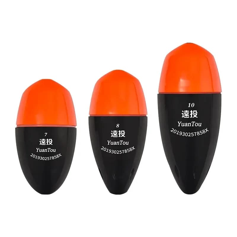 Set flotteurs lumineux TAIYU haute sensibilité réglables - Bouées électroniques étanches rouge et vert pêche