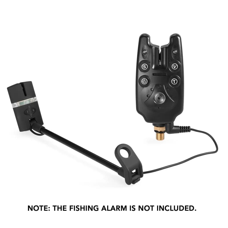 Set swinger numérique avec alarme LED pour pêche à la carpe - Indicateur de touche illuminé haute précision