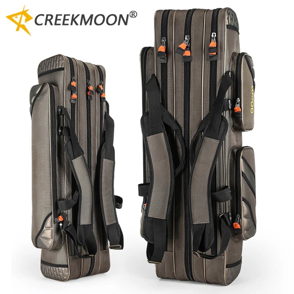Sac canne pêche grande capacité 2-4 couches 80-130cm - Organisation optimale étanche