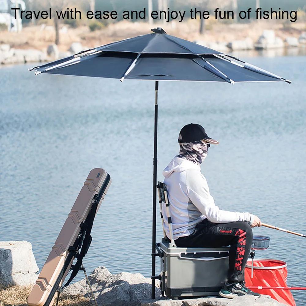Coffre rigide ABS pêche 130cm étanche - Sac cannes portable résistant - Protection matériel épaissie