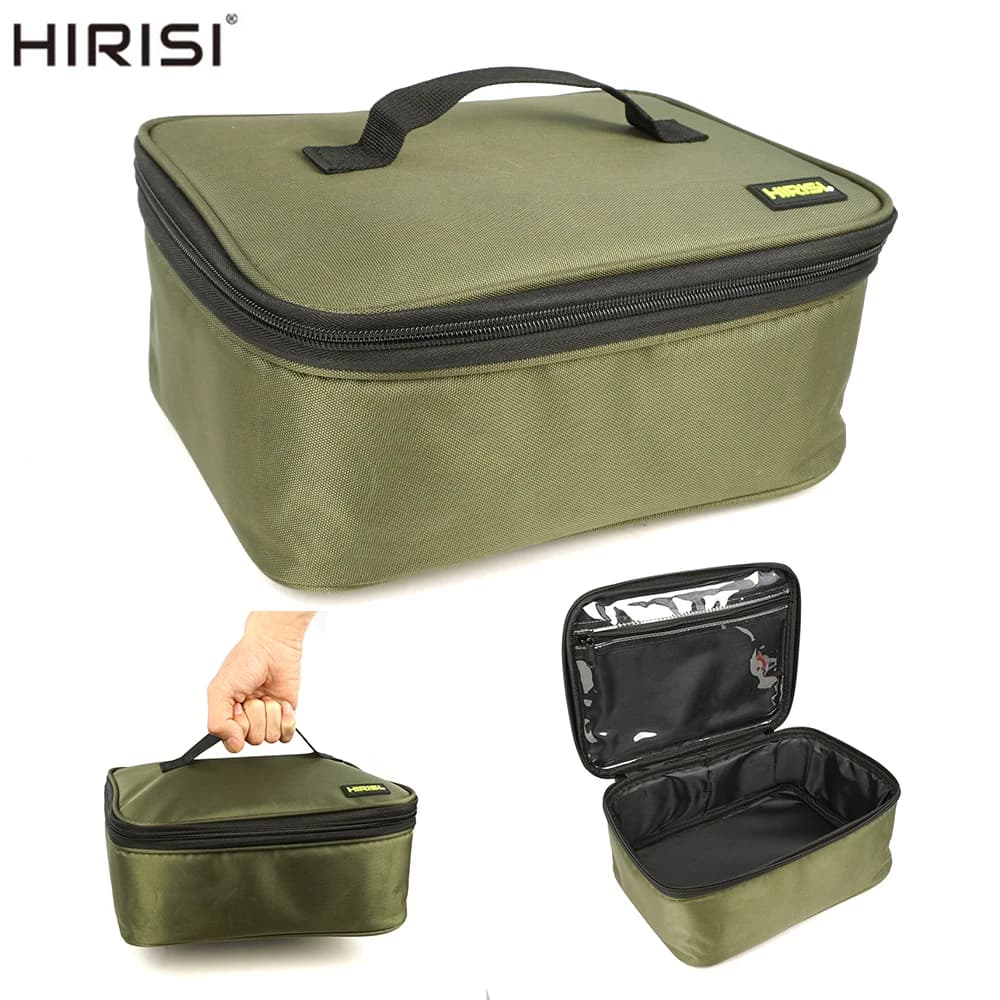 Sac pêche carpe Hirisi PVC Oxford - Organisation rangement moulinets leurres accessoires pêche
