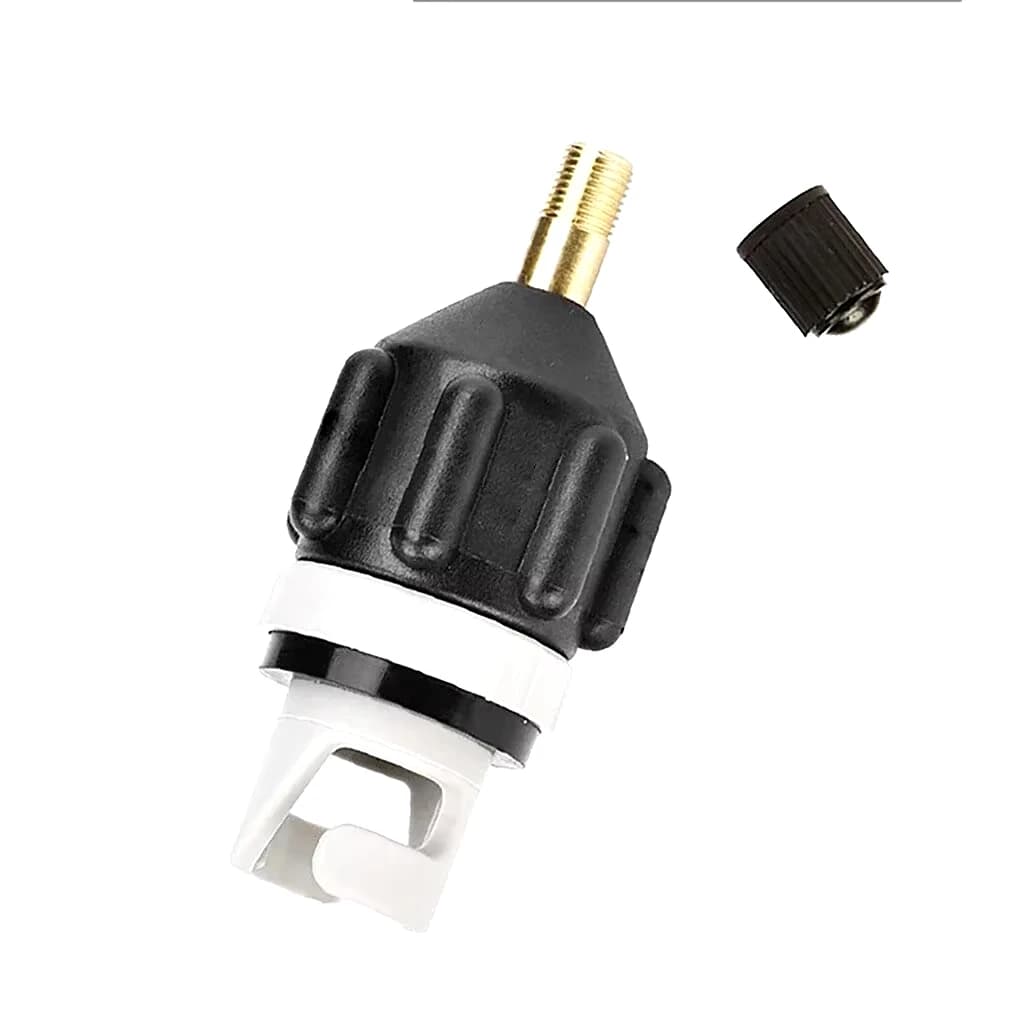 Adaptateur valve air DIZETION étanche résistant pour pompe kayak bateau gonflable pêche