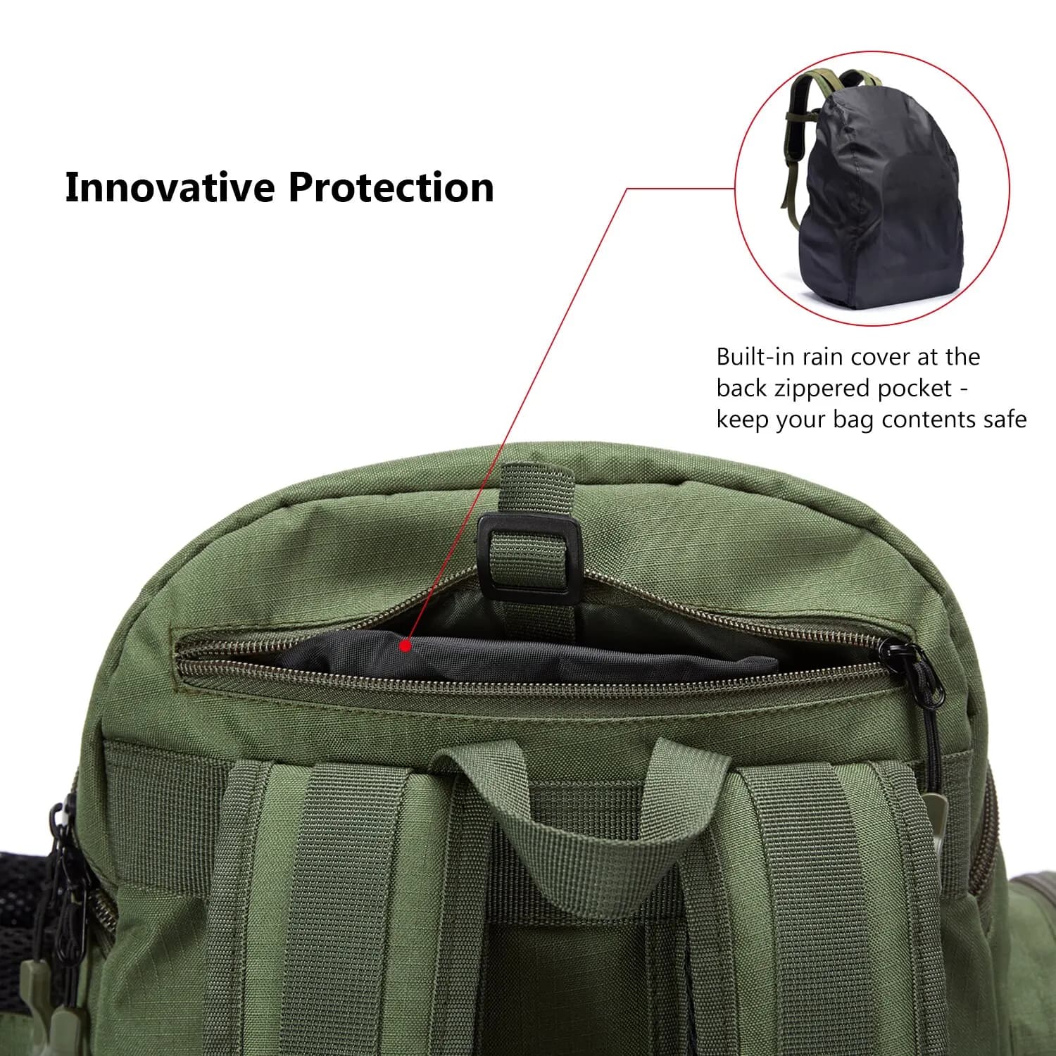 Sac à dos pêche léger et multifonction Bassdash, box à appâts tactique pour la pêche en mer