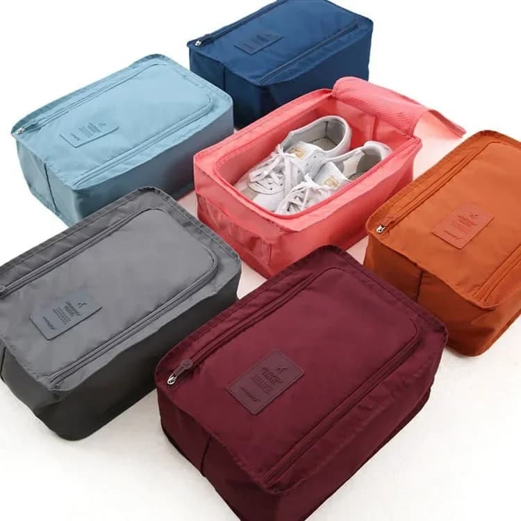 Poche de rangement étanche pour chaussures et vêtements - organisateur de voyage pratique en nylon