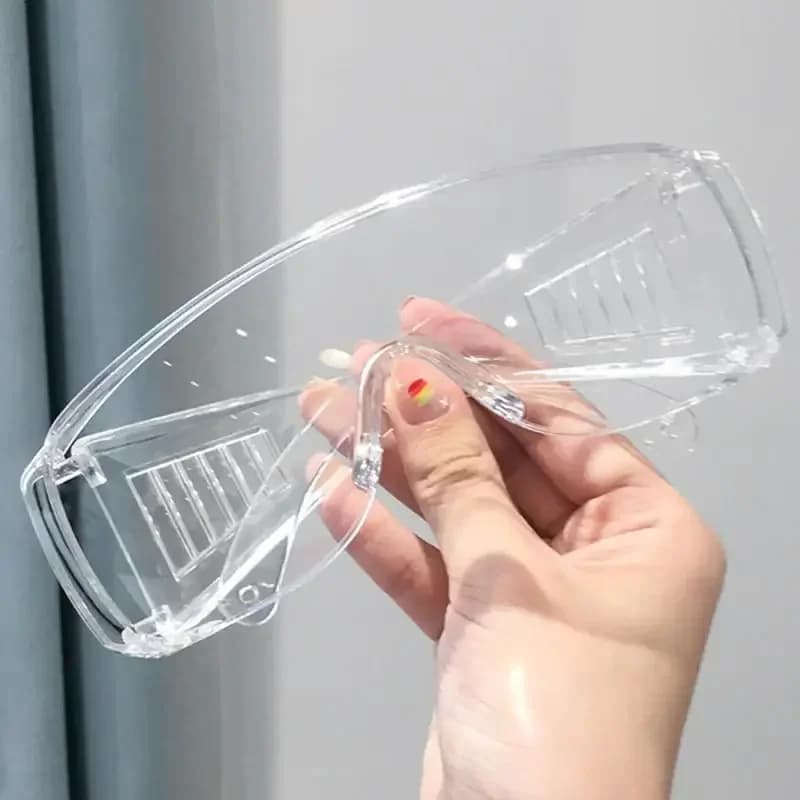 Lunettes de sécurité transparentes anti-projections pour travaux et laboratoire - protection complète