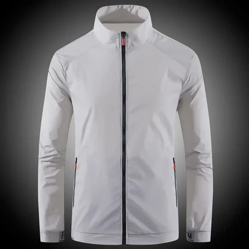 Veste skin pêche et randonnée imperméable - Veste légère protection solaire séchage rapide