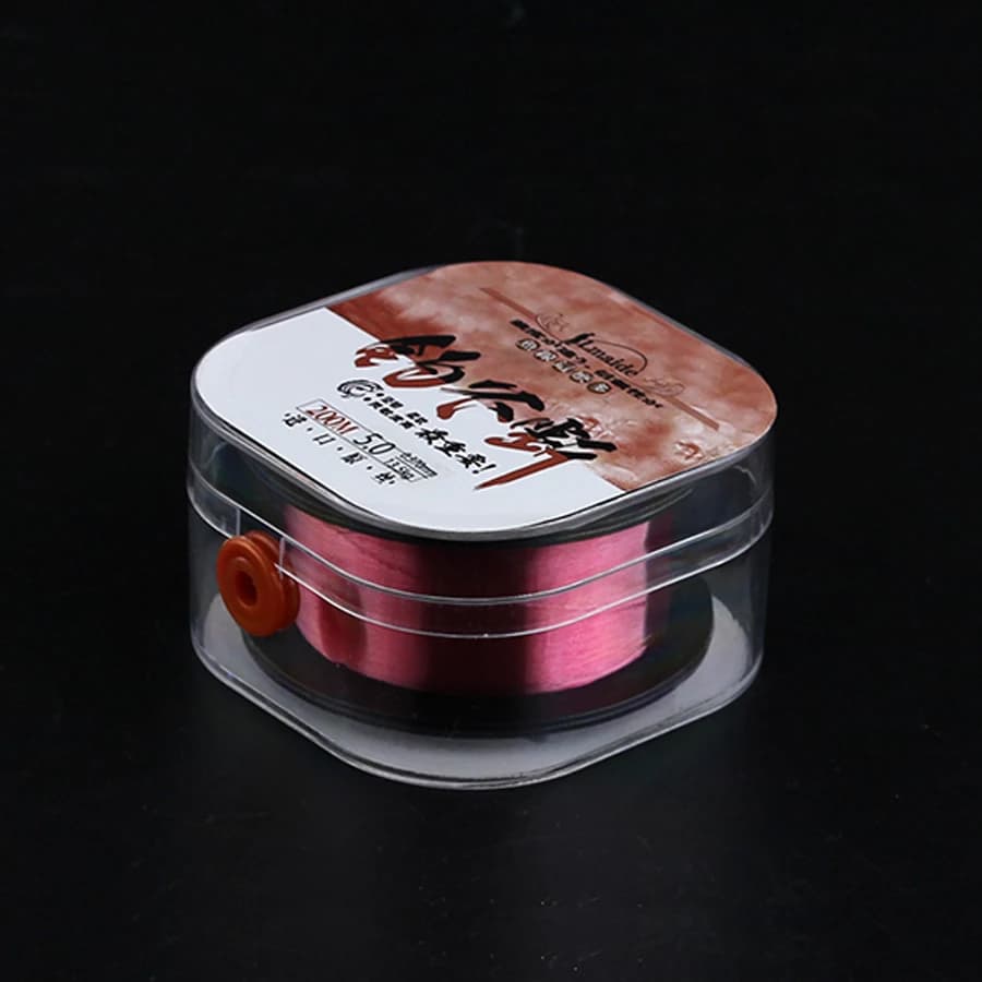 Ligne de pêche nylon fluorocarbone coulissante 20kg 200m haute résistance pour mer et eau douce