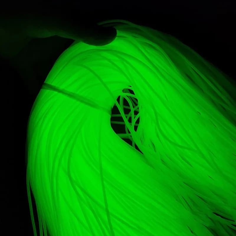 Gaine silicone lumineuse anti-emmêlement pêche mer tube rig sleeves France