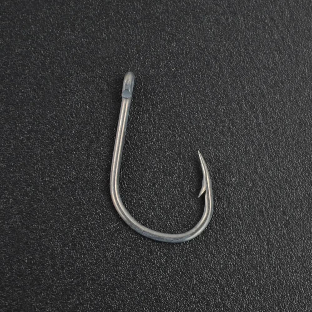 50 hameçons carp fishing Hirisi barbelés japonais acier carbone pour pêche carpe avec œil