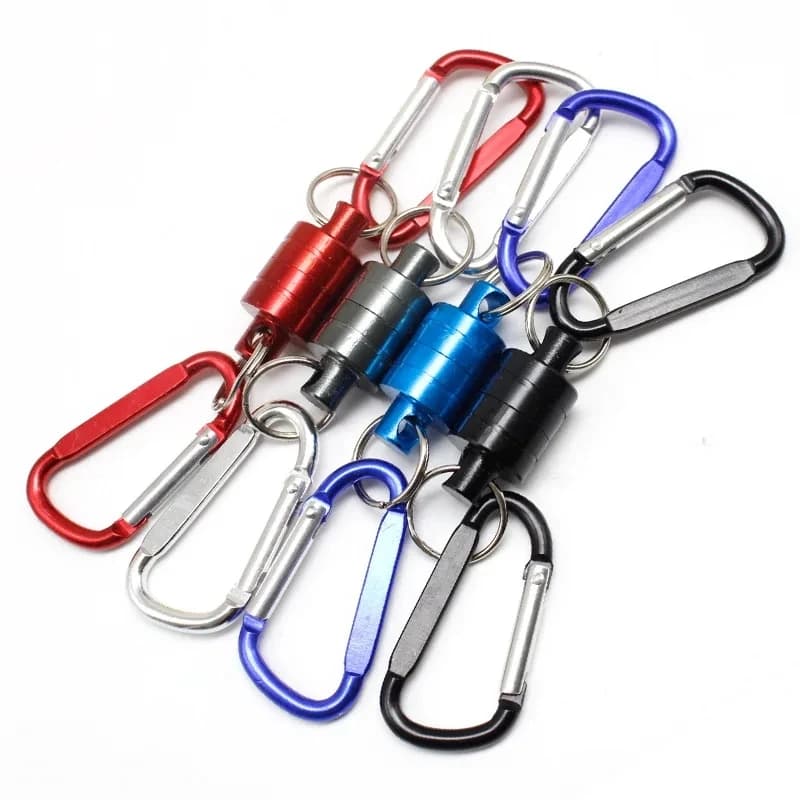 Mousqueton de pêche magnétique robuste Burle pour matériel extérieur et randonnée