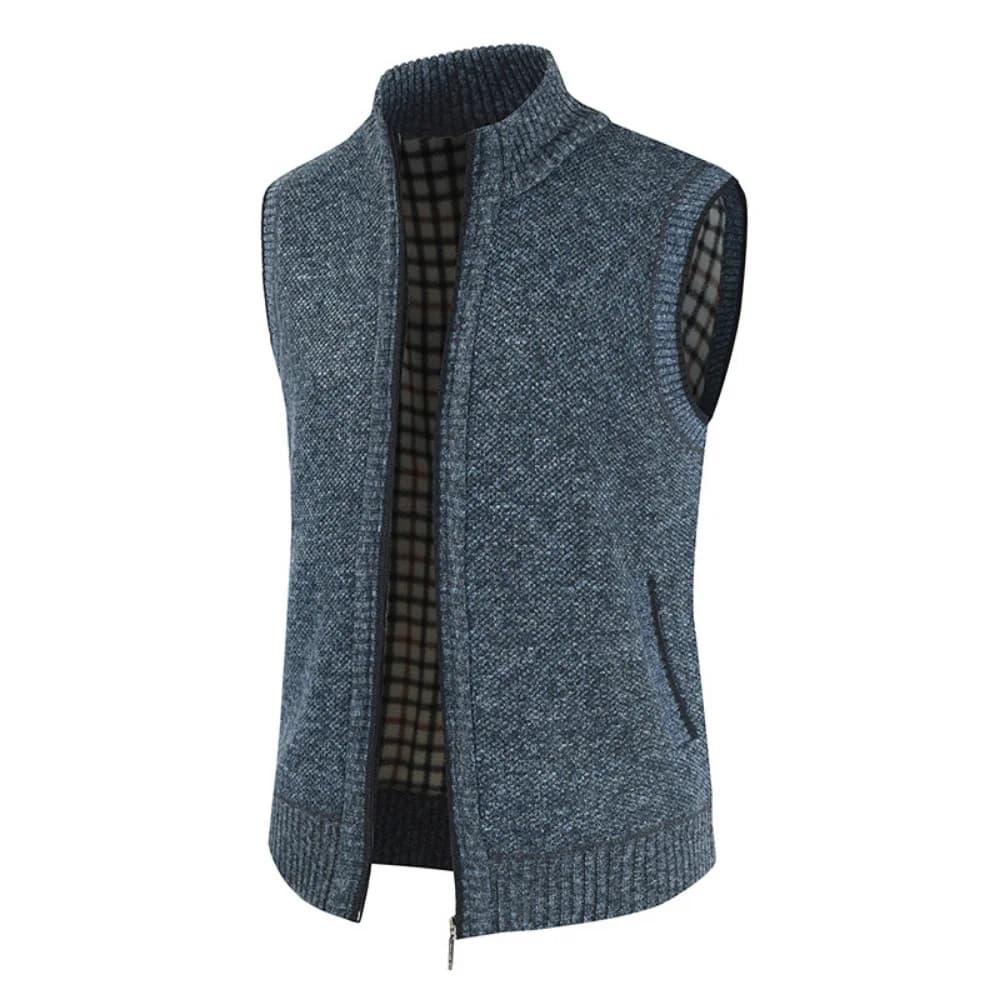 Veste sans manches chaude homme pour l'automne et l'hiver - Veste décontractée KB