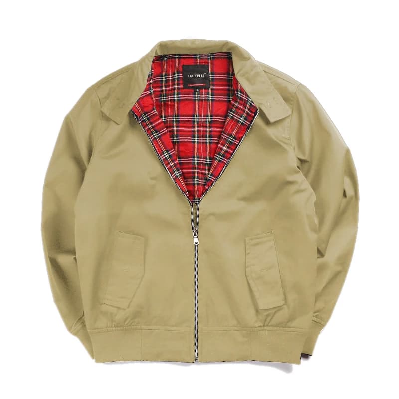 Bomber vintage rétro homme 2025 style européen tendance streetwear pour pêche urbaine