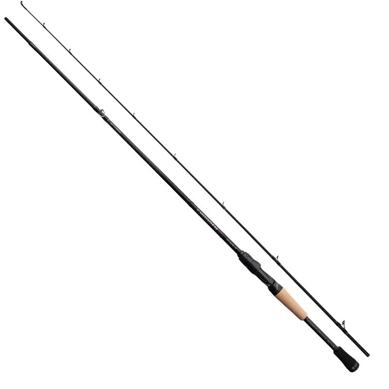 Canne spinning PURELURE SHARPEN action XF/MF avec composants Fuji - Pour leurres souples, brochet et perche