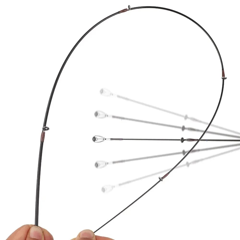 Canne trout fishing ROLLFISH UL carbone super souple BFS pour leurres 1-9g action rapide