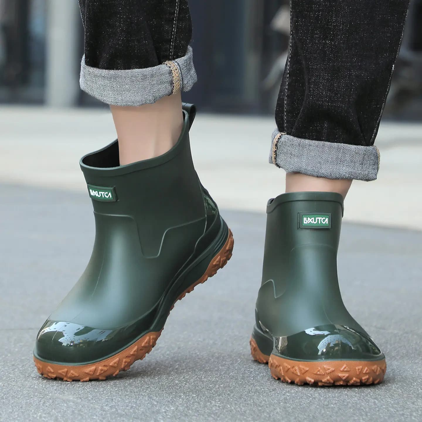 Bottes de pêche imperméables hommes antidérapantes 2026 - Chaussures caoutchouc travail cuisine résistantes
