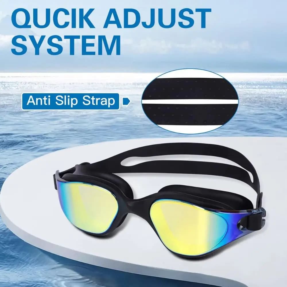 Lunettes de plongée adultes PC anti-buée étanches protection UV HD natation pêche