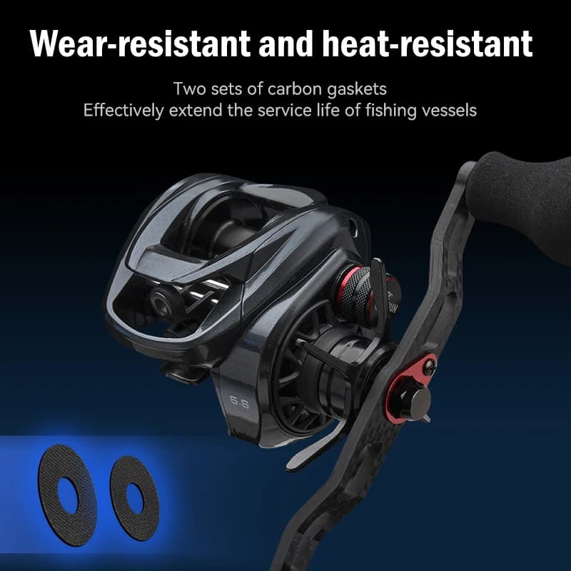 LEYDUN ZORO Baitcasting Fishing Reels 145g Ultra Light Alunminum alloy Body 10+1