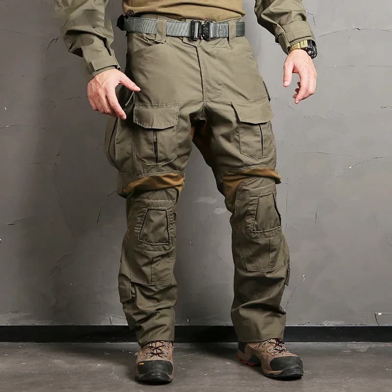 Pantalon tactique AUKU G3 camouflage chasse imperméable - Vêtements pêche technique