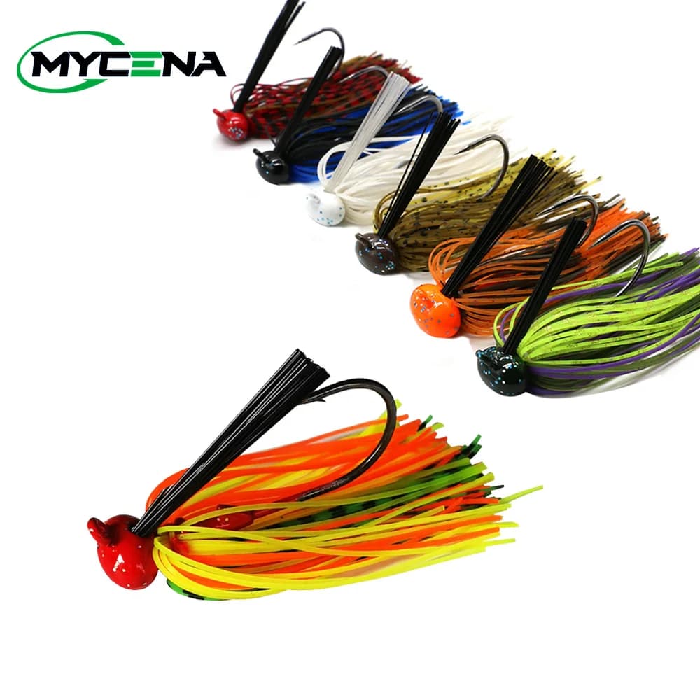 Leurre chatterbait anti-herbe pour la pêche du black bass, leurre spinner et wobbler canne leurre