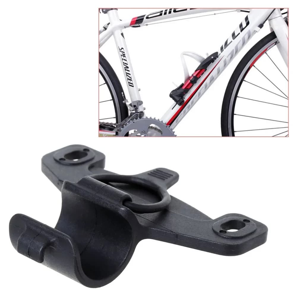 Support de fixation élastique pour pompe à vélo portable, accessoire de montage sur cadre VTT et route