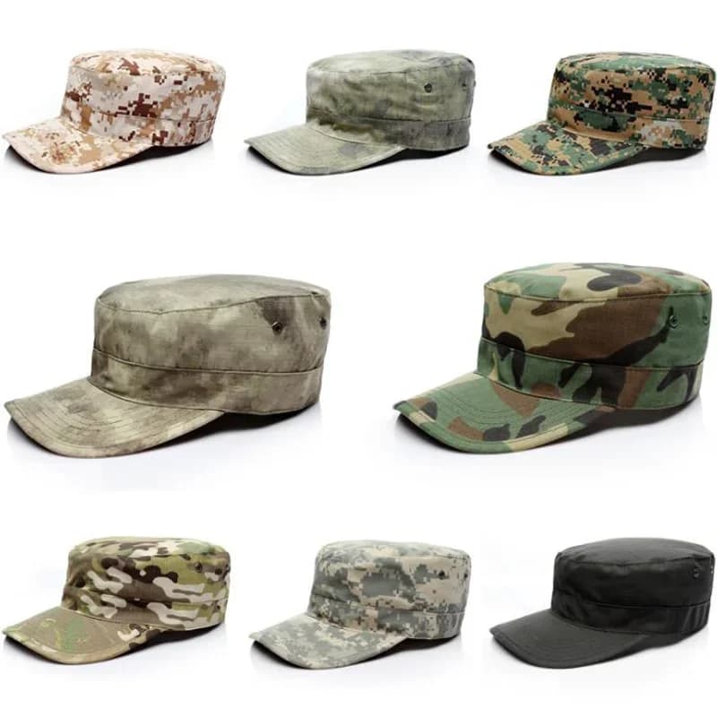 Casquette shako camouflage pêche sniper - Training cap épais 58-60cm airsoft chasse qualité premium