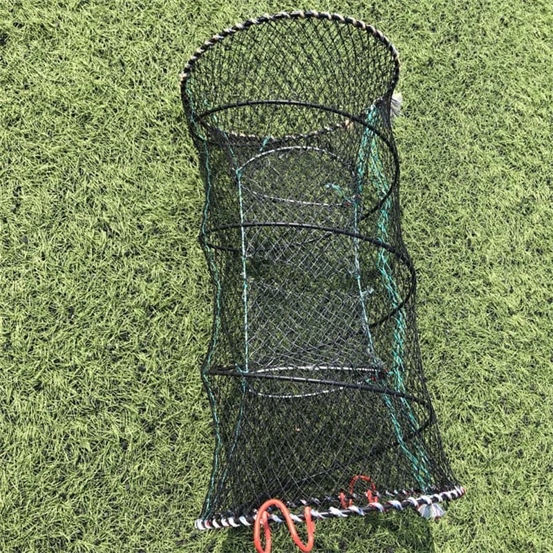 Piège pêche pliable télescopique 1 ou 2 pièces - Cage écrevisses crabes poissons crevettes homards portable