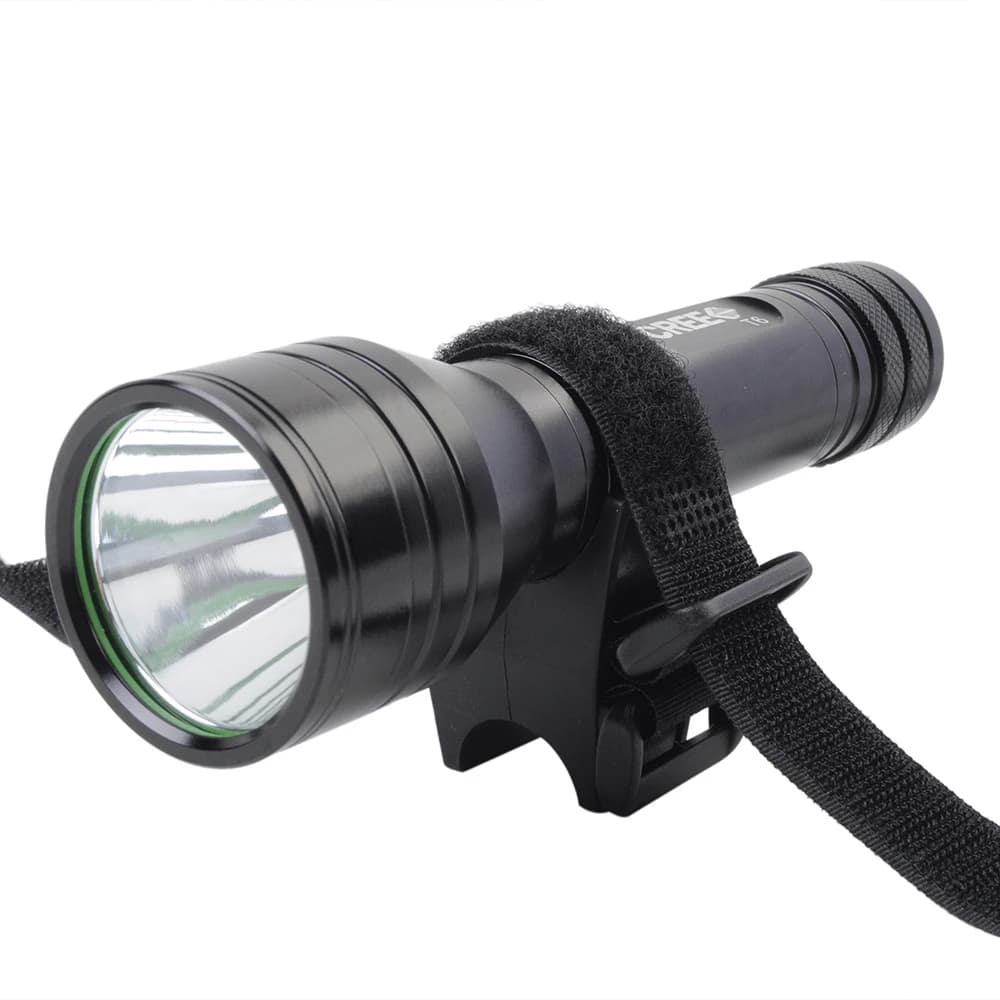 Support polyvalent pour lampe de vélo - Fixation à sangle pour éclairage VTT et pêche