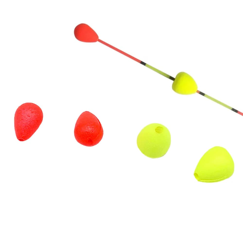 50 perles flottantes EVA ultra-légères Topranc - Accessoires pêche colorés pour attirer les poissons